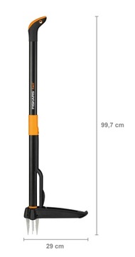 FISKARS XACT Средство для удаления сорняков одуванчик - Ручной инструмент для прополки 1 м