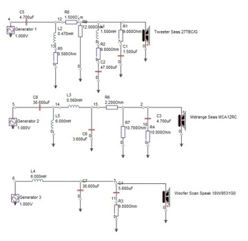 Трехполосные громкоговорители Staccato REF1 REFERENCE