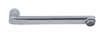 Wylewka prosta baterii chrom L-30 GOSHE 3/4 404