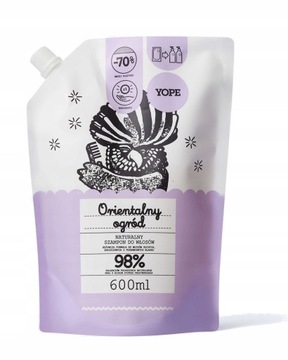 YOPE ШАМПУНЬ ДЛЯ ВОЛОС СТОК 600мл ВОСТОЧНЫЙ САД
