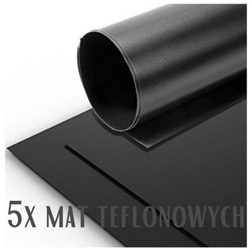 КОВР ТЕФЛОН ДЛЯ ЗАПЕЧКИ ДУХОВКИ ГРИЛЬ 5 шт.