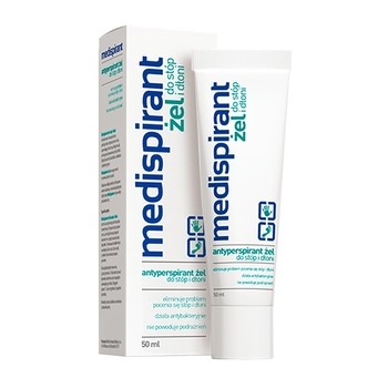 MEDISPIRANT ŻEL DO STÓP I DŁONI ANTYPERSPIRANT