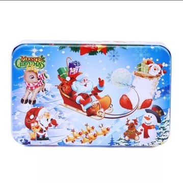 Puzzle w metalowym pudełku - Święty Mikołaj 60 el.