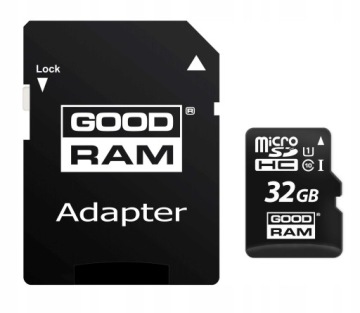 КАРТА ПАМЯТИ GOODRAM microSD 32 ГБ КЛАСС 10 + АДАПТЕР