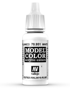Vallejo 70951 Model Color 17 ml White
