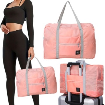 TORBA PODRĘCZNA PODRÓŻNA SPORTOWA LEKKA ŁOSOSIOWA NA WYCIECZKĘ LATO WAKACJE