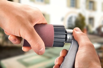 Установлен шлифовальный круг гр. 80 для TEXORO BOSCH 3 шт.