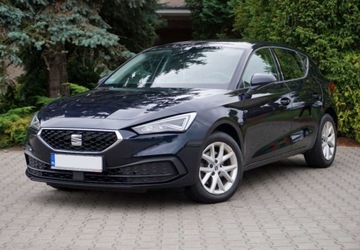 Seat Leon IV Hatchback 1.5 eTSI (MHEV) 150KM 2022 Seat Leon DSG 150KM Virtual Tempomat Grzana kiersalon PL,bezwypadek,fv23, zdjęcie 1