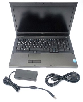 Dell Precision M6800, i7-4810MQ, 16GB DDR3, 240Gb SSD NOWY, 17,3
