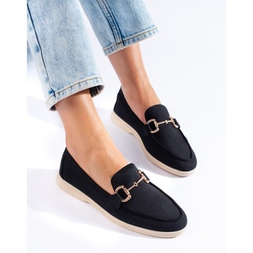 Замшевые туфли, черные, R:36