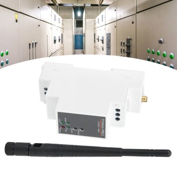 Установка на рейку сервера RS485-WIFI Ethernet