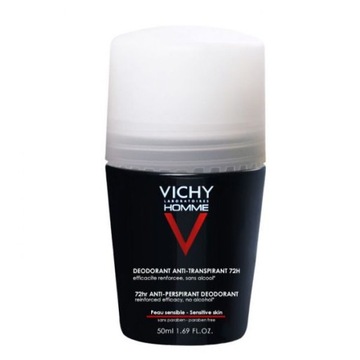 VICHY HOMME KULKA ANTYPERSPIRANT 72H ROLL-ON DEO