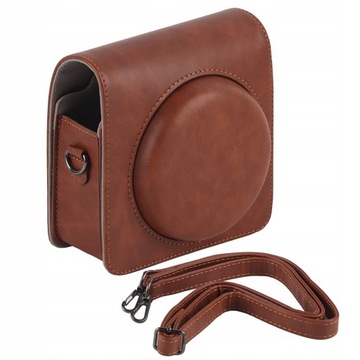 Чехол из искусственной кожи для FujiFilm Instax SQ6, коричневый