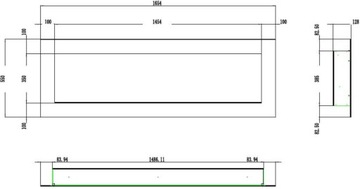 ПРАЙД-Б LED электрокамин 166 см БЕЗ ПОДОГРЕВА