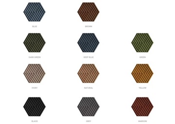 Настенная панель CORKBEE 3D ECO пробковая WEAVE цвет