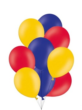Balony urodziny klocki psi patrol 10 szt