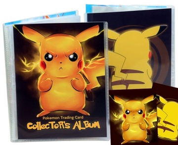 ALBUM POKEMON PIKACHU na 540 karty Duży A4 klaser