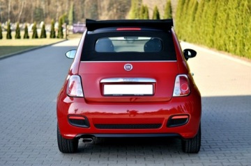 Fiat 500 II CC Seria 1 0.9 TwinAir 85KM 2015 Fiat 500 900 85KM TwinAir Cabrio Klima Pdc, zdjęcie 26