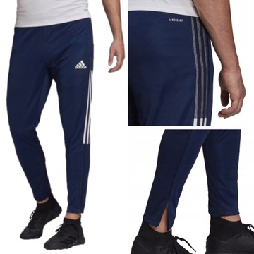 МУЖСКИЕ СПОРТИВНЫЕ ТРЕНИРОВОЧНЫЕ БРЮКИ ADIDAS TIRO 21 SLIM, размер L