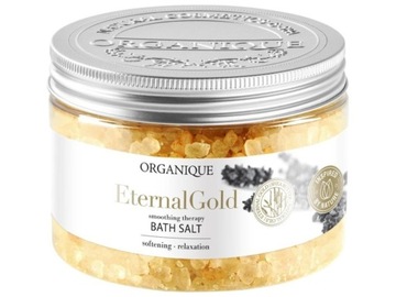 ORGANIQUE Eternal Gold Relaksująca sól do kąpieli 600g