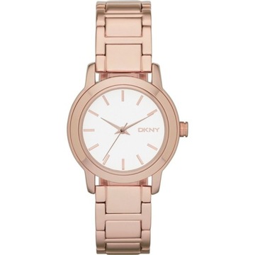 Zegarek damski DKNY NY2210 różowe złoto
