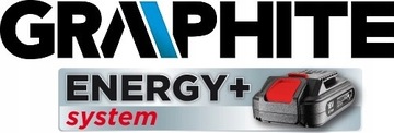 ГРАФИТОВАЯ АККУМУЛЯТОРНАЯ БАТАРЕЯ ENERGY+ ЛИТИЙ-ИОННАЯ АККУМУЛЯТОРНАЯ БАТАРЕЯ 18 В ЕМКОСТЬЮ 4 Ач 58G004