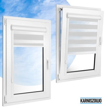 ДЕНЬ НОЧЬ РОЛЛЕННЫЕ ШТОРЫ В КАССЕТЕ ПВХ, ЦЕНА ИНДИВИДУАЛЬНОГО РАЗМЕРА ЗА 2 СМ С НАПРАВЛЯЮЩИМИ