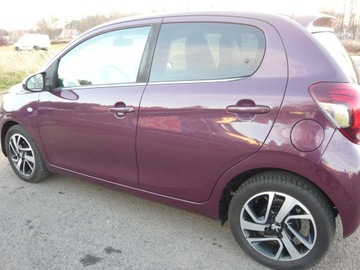Peugeot 108 1.2 VTi 82KM 2014 Peugeot 108 PureTech 82 Allure , TOP stan , najbogatsze wyposażenie, zdjęcie 5