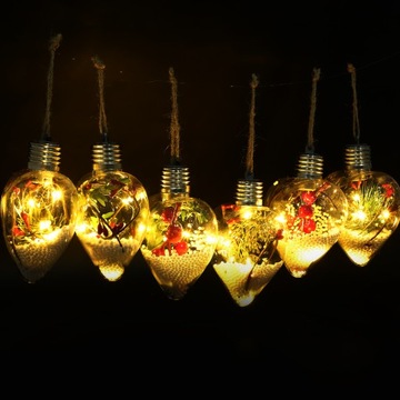 Новогодние украшения 6 шт.