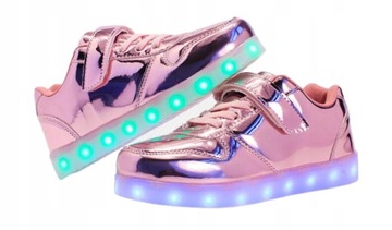 СВЕТОДИОДНАЯ ОБУВЬ С ПОДСВЕТКОЙ, БЕЛАЯ ЗАЛИПКА