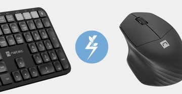 НАБОР КЛАВИАТУРА NATEC OCTOPUS 2 + БЕСПРОВОДНАЯ МЫШЬ.