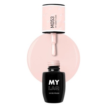 MYLAQ Lakier Hybrydowy M053 My Candy Floss 5 ml