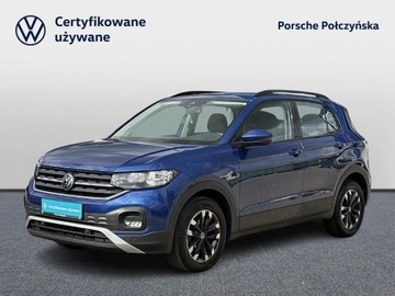 Volkswagen T-Cross SUV 1.0 TSI 110KM 2022 Volkswagen T-Cross 1.0 TSI 110KM Life DSG, Salon P