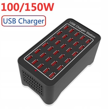 Ładowarka USB 10 15 20 25 30 portów HUB 150W un