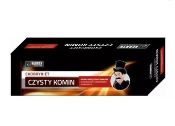 HEARTH CZYSTY KOMIN DO KOMINKÓW PIECY 1KG KONTRSADZA