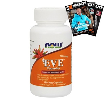 NOW FOODS EVE MULTIWITAMINA DLA KOBIET W KAPSUŁKACH ODPORNOŚĆ 120 kaps
