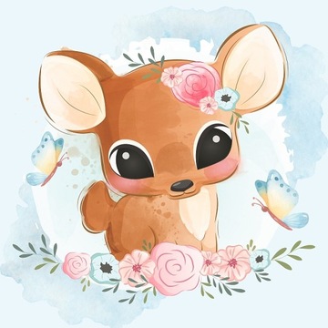 Fototapeta tapeta jelonek bambi sarenka 250x250