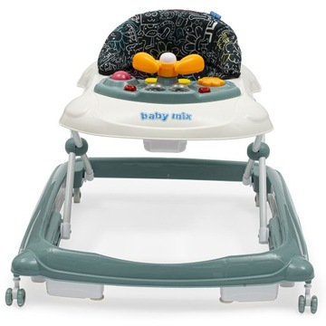 53259 ХОДОК С РУЛЕВЫМ МОТОРОМ КОЛЕСА ЗЕЛЕНЫЕ