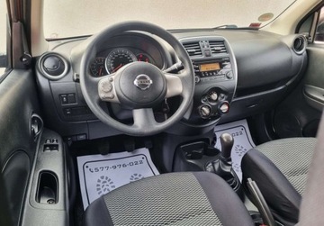 Nissan Micra IV Hatchback 5d Facelifting 1.2 80KM 2015 Nissan Micra SLICZNA 1.2 Benzyna BOGATA WERSJA Oryginal ZADBANA 2015r Zadb, zdjęcie 5