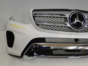 GLS X166 GL 166 LIFT ПЕРЕДНИЙ БАМПЕР БЕЛЫЙ США