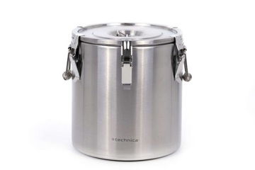 TERMOS GASTRONOMICZNY DO TRANSPORTU ŻYWNOŚCI STAL NIERDZEWNA 20 L TECHNICA