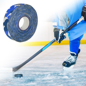 82-футовая тканевая лента для хоккея с шайбой, износостойкая спортивная лента, синяя Аква