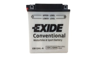 AKUMULATOR EXIDE MOTOCYKLOWY EB12AL-A/YB12AL-A 12V