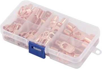 НАБОР ИЗ 60 МЕДНЫХ КОЛЬЦЕВЫХ РАЗЪЕМОВ КОЛЬЦЕВОЙ РАЗЪЕМ ДЛЯ КАБЕЛЯ M6 M8