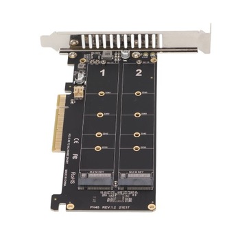 Карта адаптера NVME-PCIE X8 Dual 32 Гбит/с