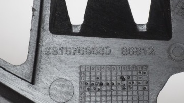 9816768880, Opel Peugeot stoßstangenführung links heck 9816768880 | thumb 1