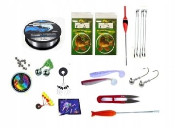 ДВОЙНОЙ РЫБАЛОЧНЫЙ НАБОР ДЛЯ ДЕТЕЙ В ПОДАРОК ​​z04