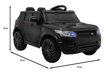 Автомобильный аккумулятор L1. Пульт дистанционного управления MP3, черный.