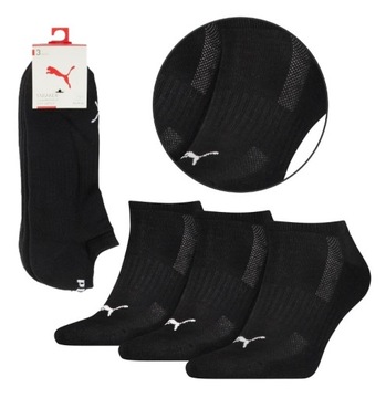 Skarpety stopki Puma FROTTA 3PAK r. 39/42 czarne