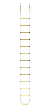 Плетеная веревочная лестница на крышу, 9 метров.